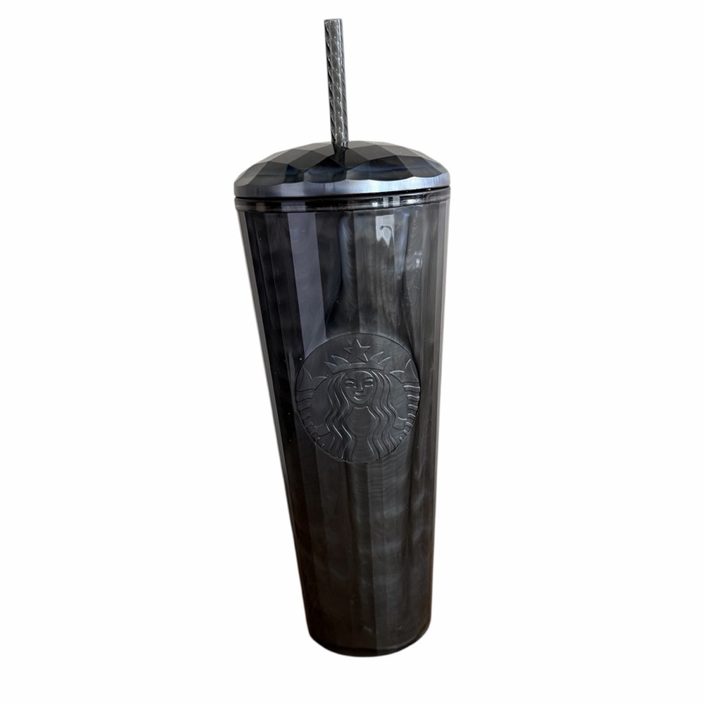 Starbucks Iridescent Black Pearl 24oz Venti Tumbler NEW
